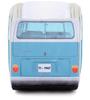 Licensed Volkswagen Volkswagen Camping Van Print Pouch Large Capacity Pen Case 30cm Unisex [Officially Product] (Blue) [Used]