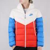 Nike Windrunner Down Fill Hooded Puffer Jacket Men Outerwear Red Blue White 928834-133