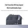 UGREEN Ultra-Thin Wireless & Bluetooth 99-Key Keyboard with Type-C Charging