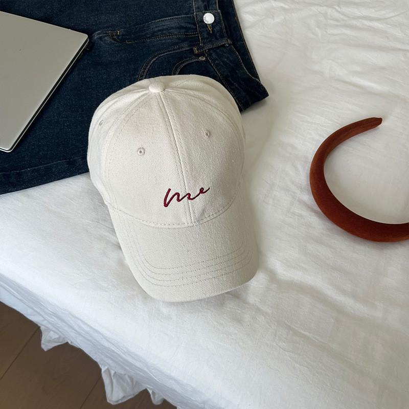 Cotton Baseball Cap With Embroidered Geometric Design For Casual And Sports Wear OffWhiteWavy