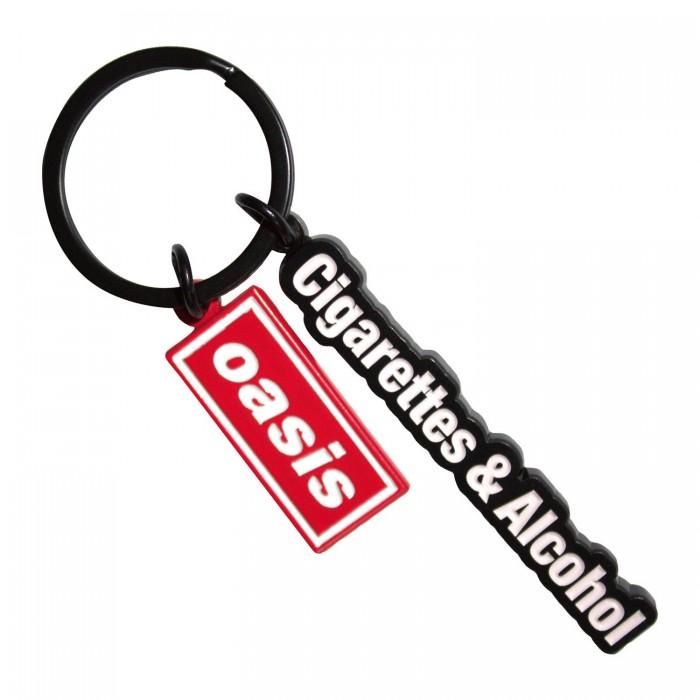 Oasis s & Alcohol Logo Keyring
