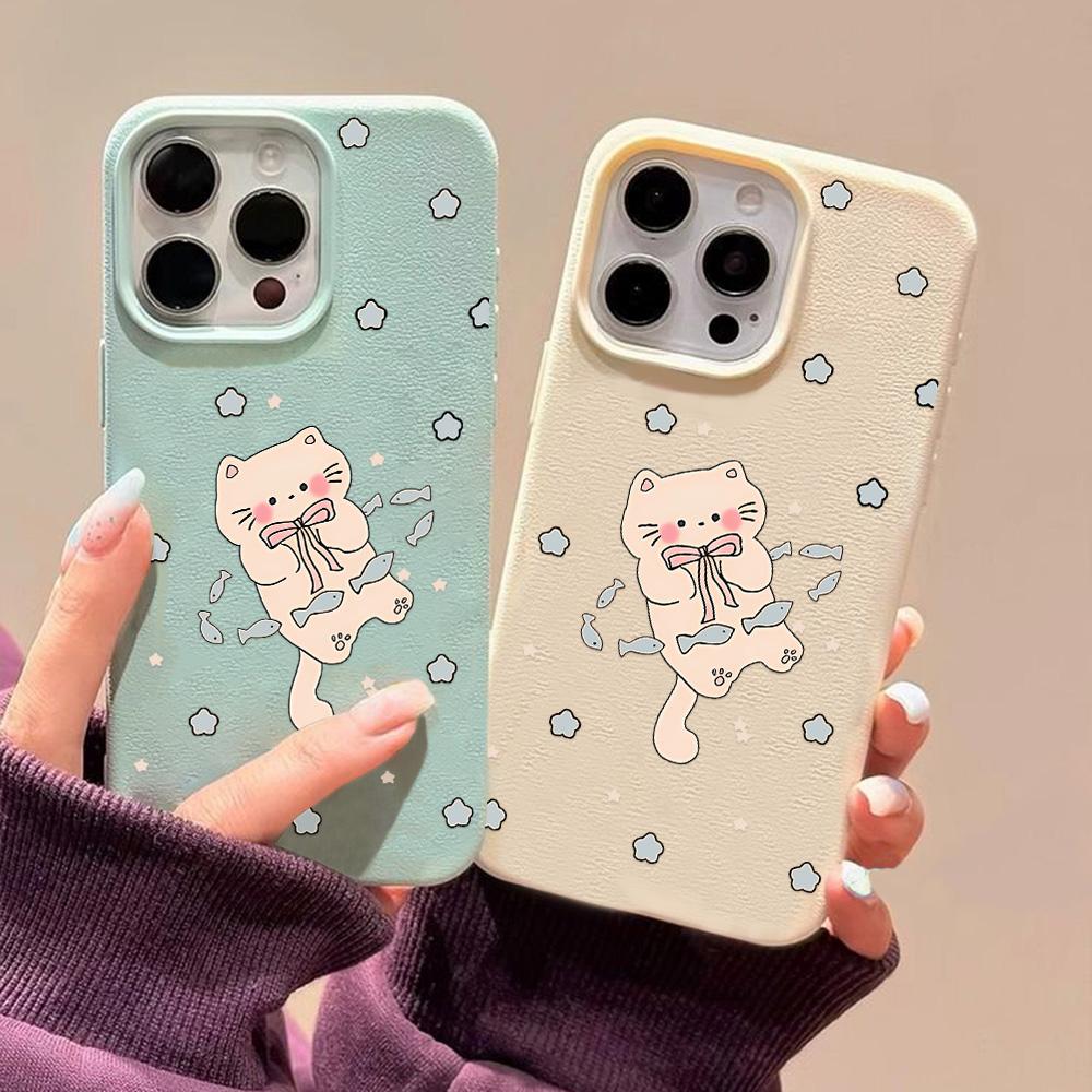 Husă pentru telefon pentru iPhone 11 13 XR XS Max Husă iPhone 12 14 15 16 Pro Max 12 Pro 15 Plus piele vopsită impermeabilă, rezistentă la cădere și la uzură.