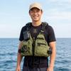 Fishing Life Vest Surfing Diving Water Sports Adult Foam Detachable Multi Pocket Buoyancy