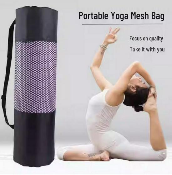 Breathable Yoga Backpack with Mesh Net Storage Pouch