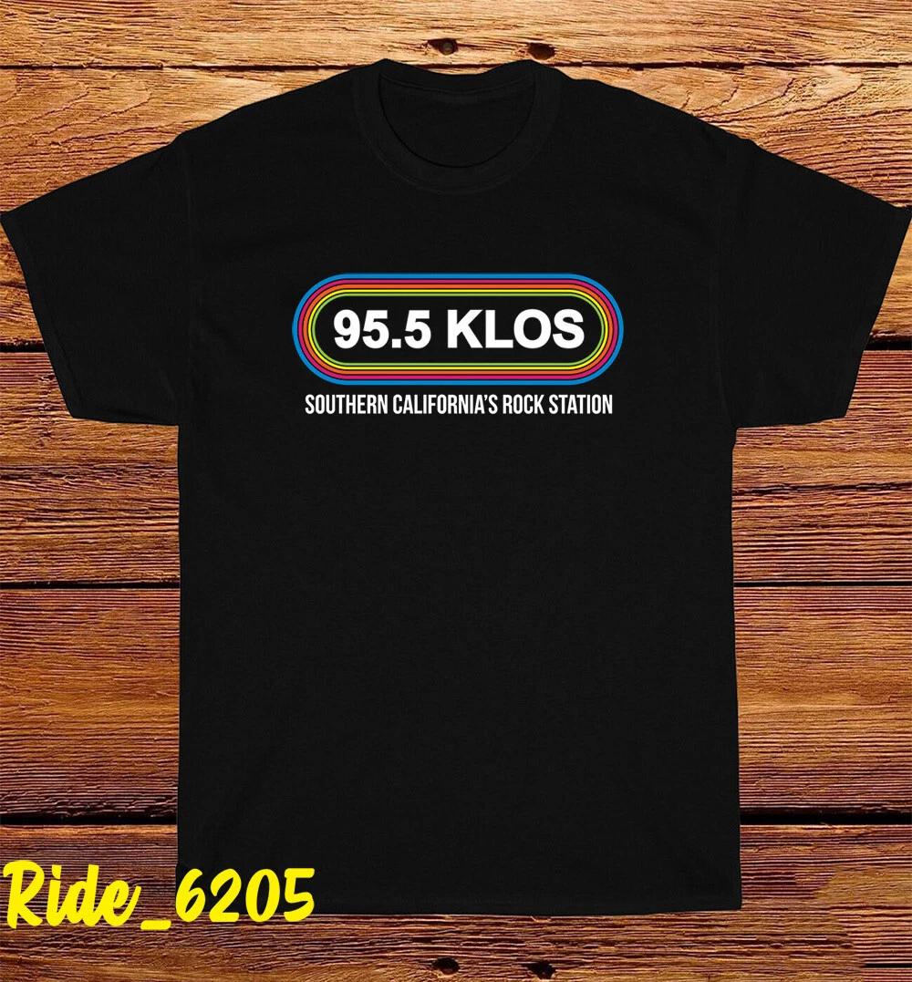 Men s and Women s T-shirts 95.5 KLOS Rock Station S