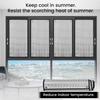 Thickened Reflective Insulation Mat with Reinforced Edges and Metal Eyelets for Secure Attachment Includes Suction Cups for Versatile Use
