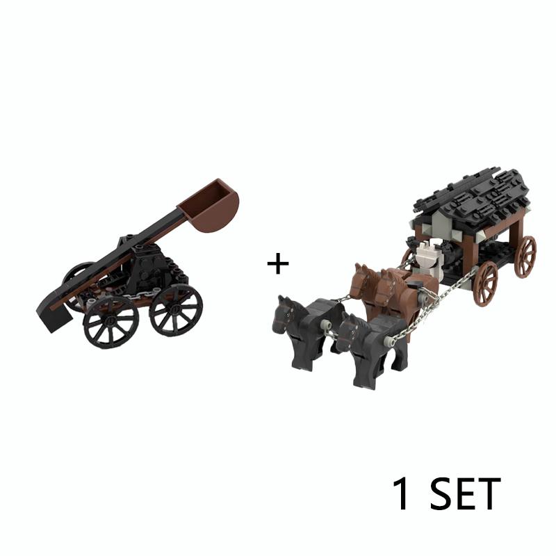 Spielzeug Militär Armee Krieg Zubehör Krieg Krieg Mittelalter Sets Bausteine Figur Transport Elefanten Pferd Waffen Dekorativ