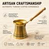 Arabischer und Griechischer Kaffeekocher, Handgefertigter Türkischer Maker für Küche, Bar Café,
