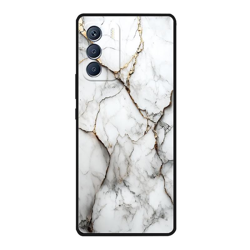 For Infinix Zero 30 4G X6731B Case Zero 30 5G X6731 Marble Soft Matte Silicone Back Cover For Infinix Zero30 2023 Phone Fundas