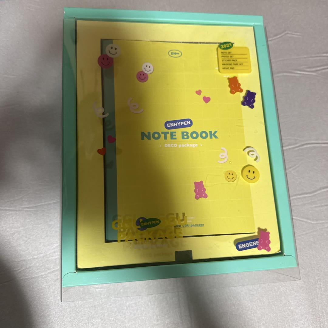

[USED] ENHYPEN NOTE BOOK Yellow Design