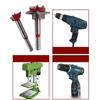 Dowel Drill Wood Drill Set Hinge Hole Opener Boring Drill Bit Woodworking Drilling Hole For Power Tools