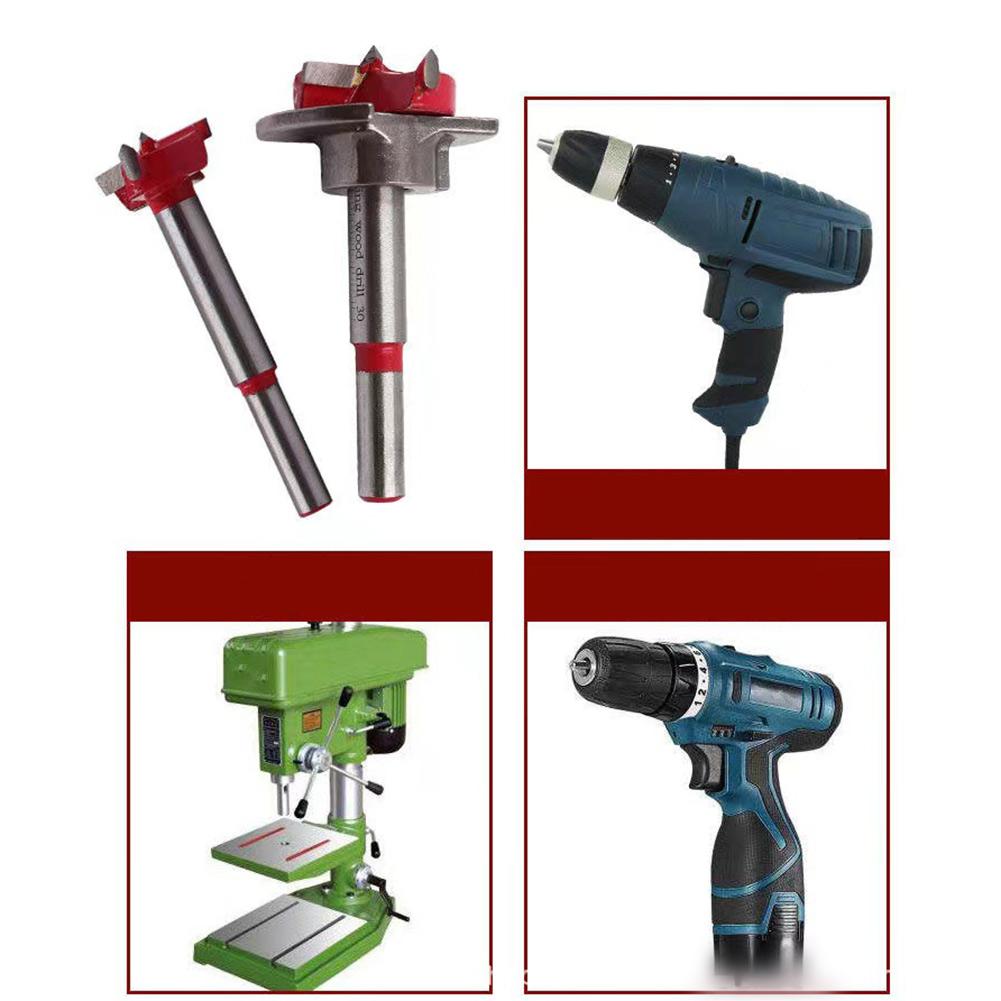 Dowel Drill Wood Drill Set Hinge Hole Opener Boring Drill Bit Woodworking Drilling Hole For Power Tools
