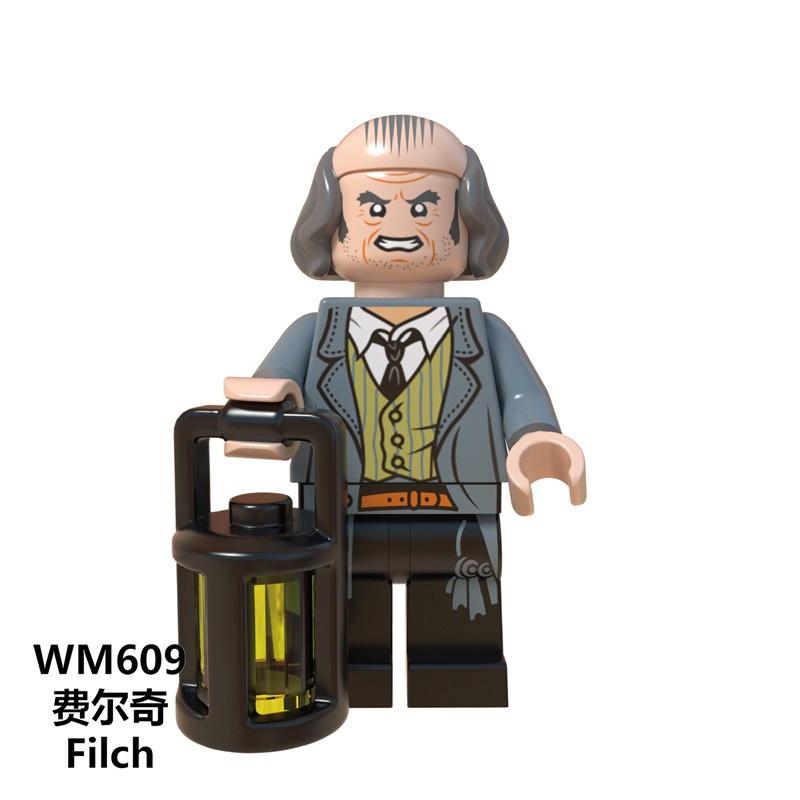 Minifigures Filch Building Blocks Model Bricks Toys Sets for Children Gifts WM6047 603 604 605 606 607 608 609 610