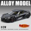 New 1:24 Gemera GT Super Sport Car Alloy Diecast Metal Model Car Sound & Light Hobby Collectibles Trendy Ornament Gift For Boyfriend