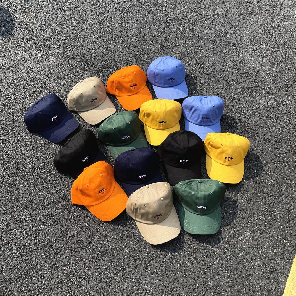 NOAH OG Herren Baseballkappe mit Stickerei und Sonnenschutz - Japanische Trend-Softtop-Entenschnabelmütze für Sonnenschutz im Sommer.