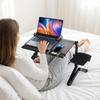 Lying Down Laptop Stand Adjustable Height Foldable Computer Holder for Sofa Couch Bed Floor