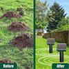 2 Pack Solar Mole Repellent - Snake Repellent - Weatherproof for Mole, Snake, Vole, Gopher and Other Animals