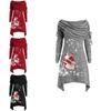 Festive Women's Santa Claus Sweater Jumper With Soft Material For Christmas Celebrations
