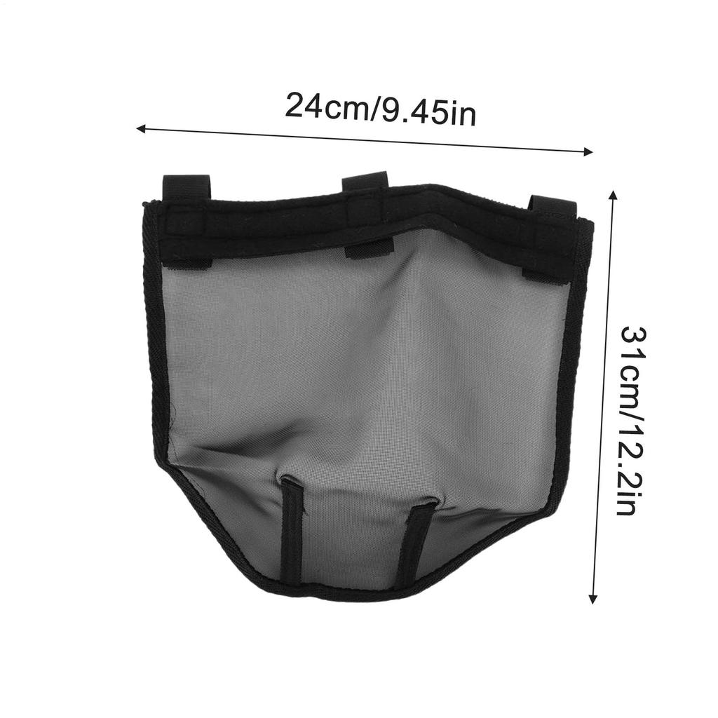 Horse Fly Masque UV Fly Masque For Horses Mesh Breathable Equine Shield For Control Comfort Large Medium Protection Cows Farm
