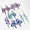 Snake Shape Mold Epoxy Resin Casting Jewelry Making Supply Handmade DIY Earring