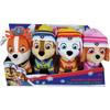 Set 4 Plüschtiere PAW PATROL, Chase, Marshall, Rubble und Skye, JEMINI, Größe ca. 12 cm, ab 3 Jahren