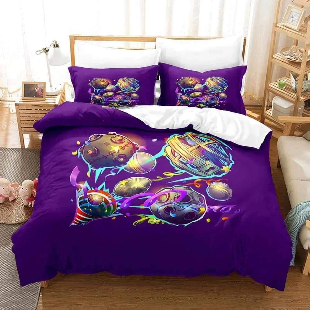 3D Print Game Knockout City Bedding Set Single Twin Full Queen King Size Bed Set Adult Kid Bedroom Duvet Cover Sets Home Textile