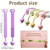 4Pcs Pastel Mushroom Toilet Seat Lifter with Soft Non-Slip Grip, Hygienic Easy-Install Bathroom Accessory, Durable Washable
