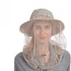Mygge- og Insektproof Biavlsmesh Fiskermandshat Foldbar Spandhat UV-beskyttelse Sommer Strand Solhat