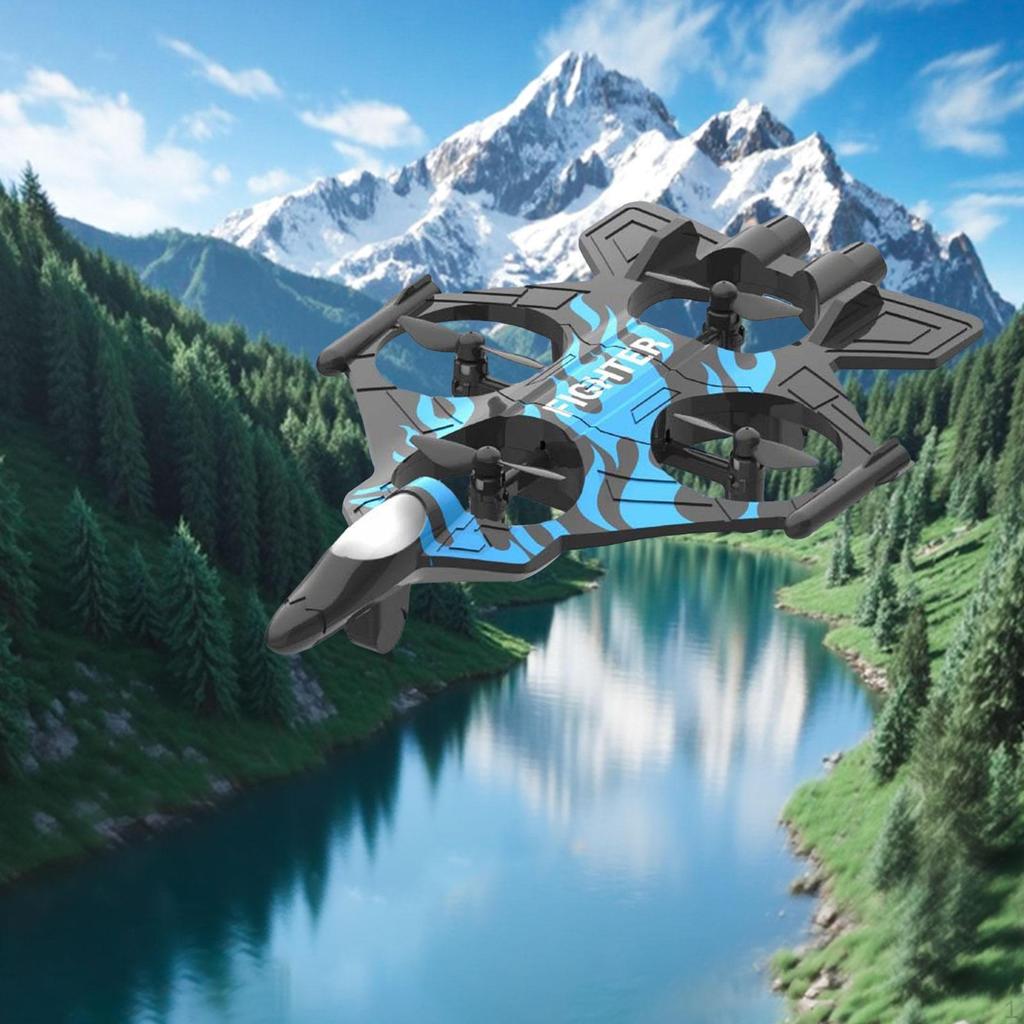 RC Plane Remote Control Airplane 360° Flip Lightweight Roll Hobby Glider Fighter Jet Model for