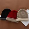 Women's 100% Cashmere Seamless Beanie - Versatile, Warm, Knit Hat for Autumn/Winter