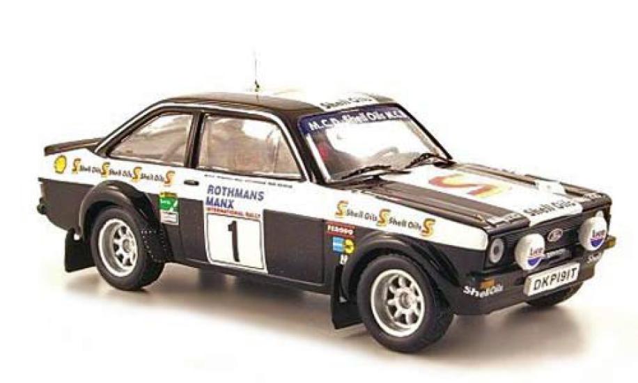Ixo Scale Ford Escort MKII Manx Rally 1982 Finished Model 1/43 No.1