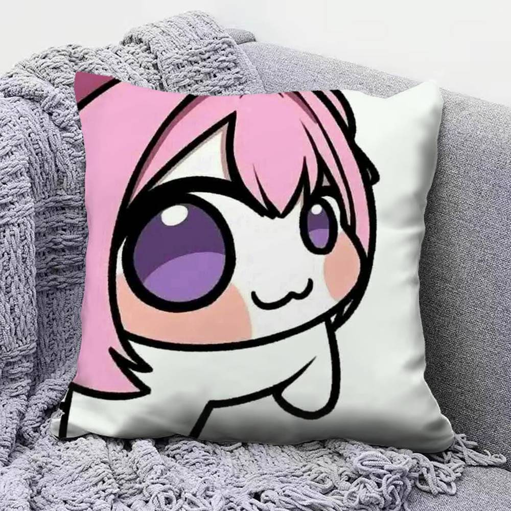 Doro Cute Memes Pillow Covers, Home Sofa Cushion Covers And Aecorative Custom
