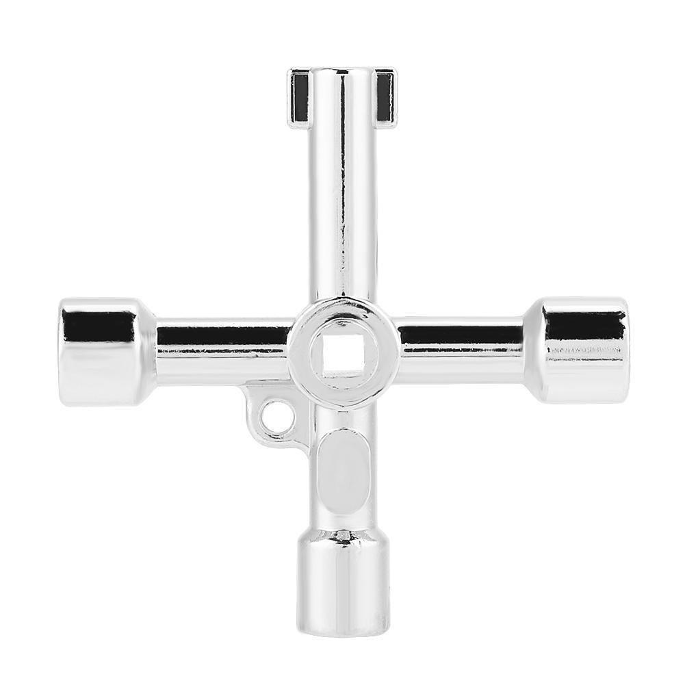 10pcs Multifunction Universal Control Cabinet Cross Key Wrenches Hand Tools