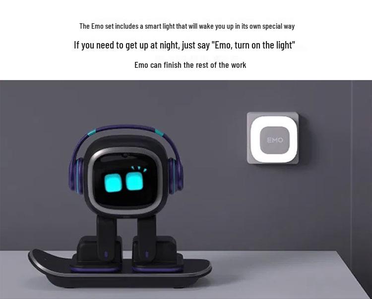 Emo Robot: Interactive AI Desktop Toy and Emotional Companion for Children