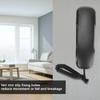 KXT1043   Phone Multifunctional Energy Saving Retro Hotel Wall Phone with Buttons for   Hotel Home(Black )