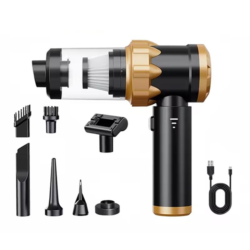 Compact Rechargeable Car Handheld Vacuum Powerful Suction Electric Handheld Vacuum Cleaner Replacement Dust Collector 1