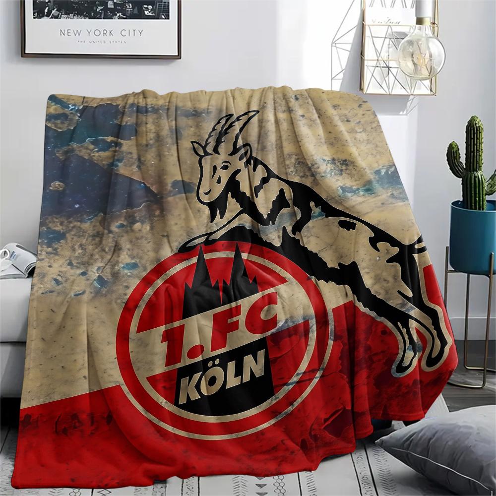 

Koln FC,pattern Flannel Blanket, High quality Comfortable for All Seasons, Home Decor, Warmth and Comfort, Perfect for Gifts. 80cm x 120cm