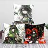 M Animated Game AArknights Pillow Case Fashion Square Pillowcase Bedroom Sofa Room Ins Decoration Leisure