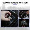 8-Color ABS Black Ceramic Multimedia Knob for BMW Center Console