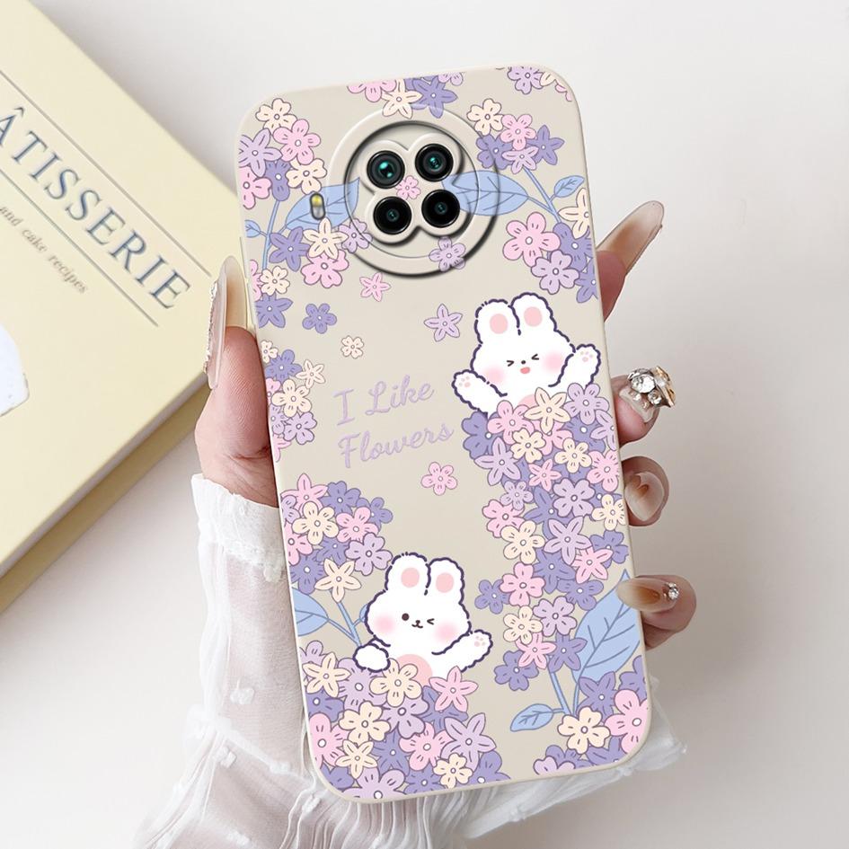 For Xiaomi Mi 10T Lite 5G Case Cute Panda Rabbit Soft TPU Silicone Shockproof Cover For Xiaomi Mi 10i Redmi Note 9 Pro 5G Fundas