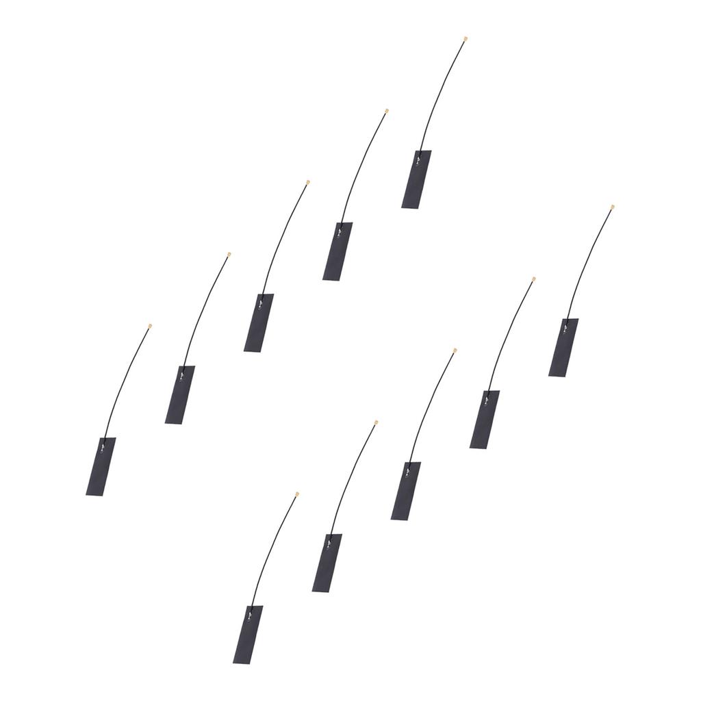 10PCs Set Builtin FPC Antenna Flexible Strip 824960MHz RG1.13 Wire Back Adhesive for Nbiot Module