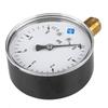 6 Bar Compressor Compressed Air Pressure Gauge 1/4 NPT Air Compressor High Strength Pressure Gauge 2.3 Face