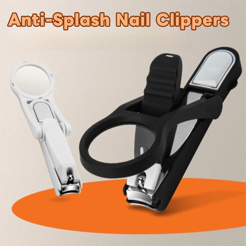 Creative Anti-splash Nail Clipper Multifunctional Nail Cutting Pliers  Travel