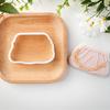 Wedding Square Plaque Cookie Cutter Charming Wedding Cookie Embossers Biscuits Cutter for Elegant Reception Treats