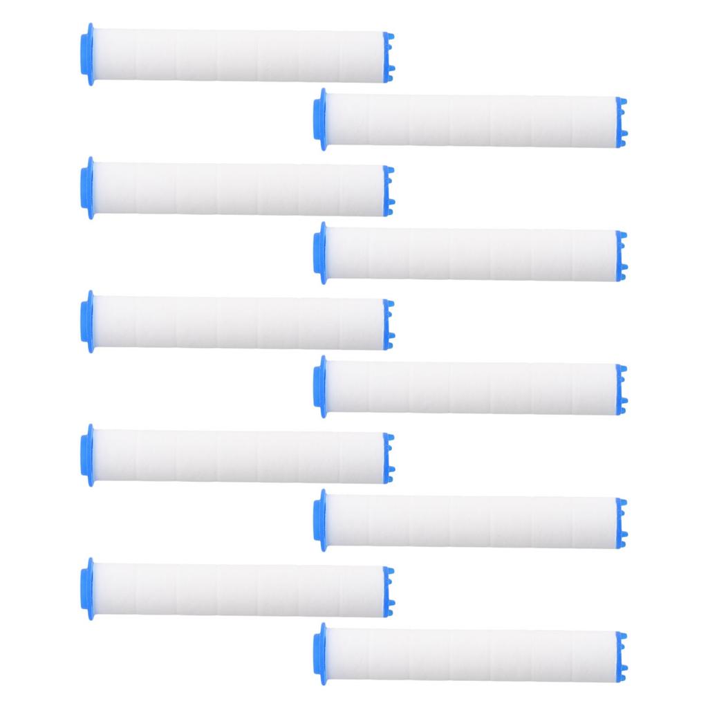Shower Head Replacement Filters 10 Pcs of PP Cotton for Enhanced Water