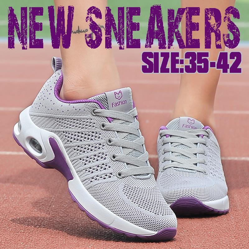 women's breathable air cushion leisure shock sneakers