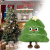 Cozy Christmas Tree Stuffed Animal Plush Pillow Cute Holiday Gift For Kids And Adults