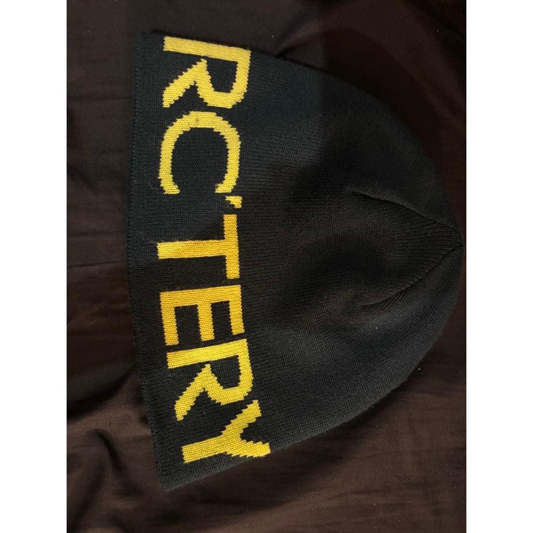 Used Arc teryx ARC TERYX logo green/yellow knit hat