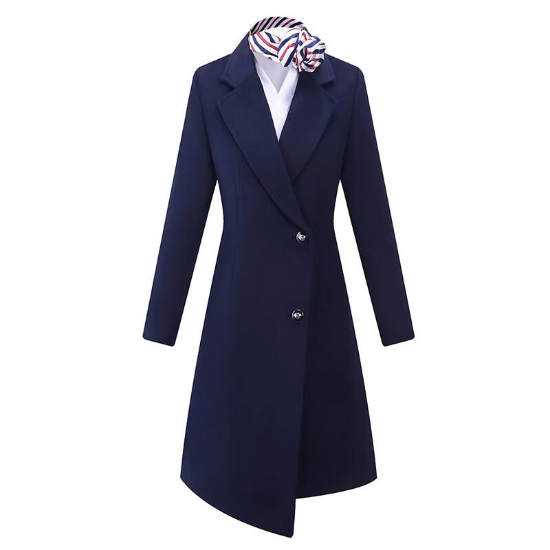 Unisex Professional Wool Blend Overcoat