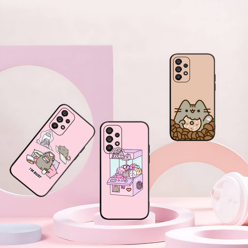 P-PusheenS CARTOON Phone Case For Samsung A 52 53 21 32 13 12 71 31 51 40 72 73 70 22 42 50 30 20 21 Shell